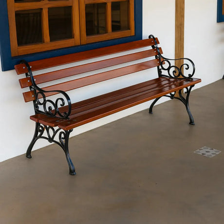 Banco Francês Verniz para Jardim e Praça