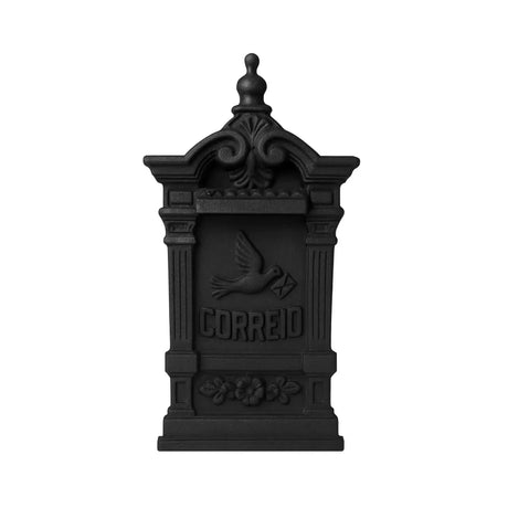 Caixa de Correio Pombo Pequena em Ferro Fundido Sem Pé (50x25 cm)