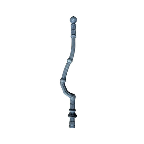 Coluna Ferro Fundido Curva Nº11 Para Grade Sacada Varanda 108x6 cm