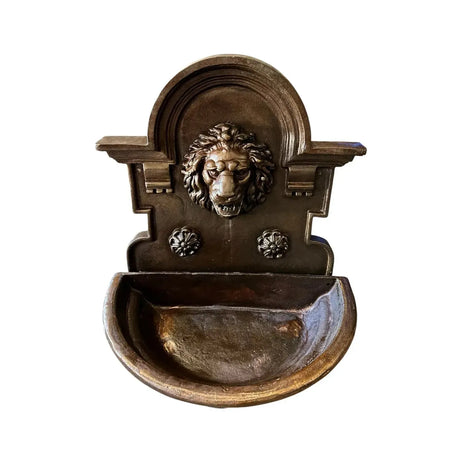 Fonte de Parede Leão em Ferro Fundido