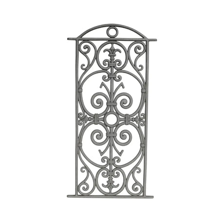 Grade Janela de Ferro Fundido Portuguesa 35X88 cm