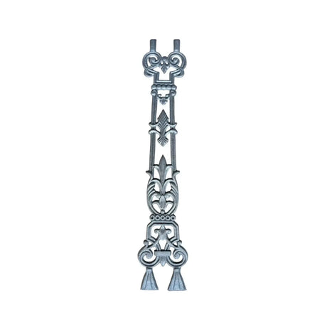 Grade de Ferro Fundido Ouro Preto Reta 16X81 cm