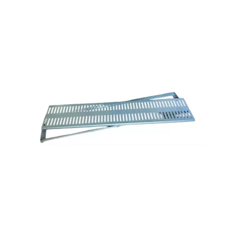 Grelha em Aço Galvanizado com Suporte 20X100