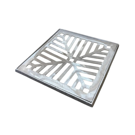 Ralo de Alumínio Fundido com Suporte 20X20